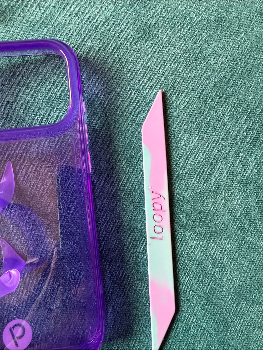 Loopy Purple iphone 17 Pro Case - Picture 2 of 3